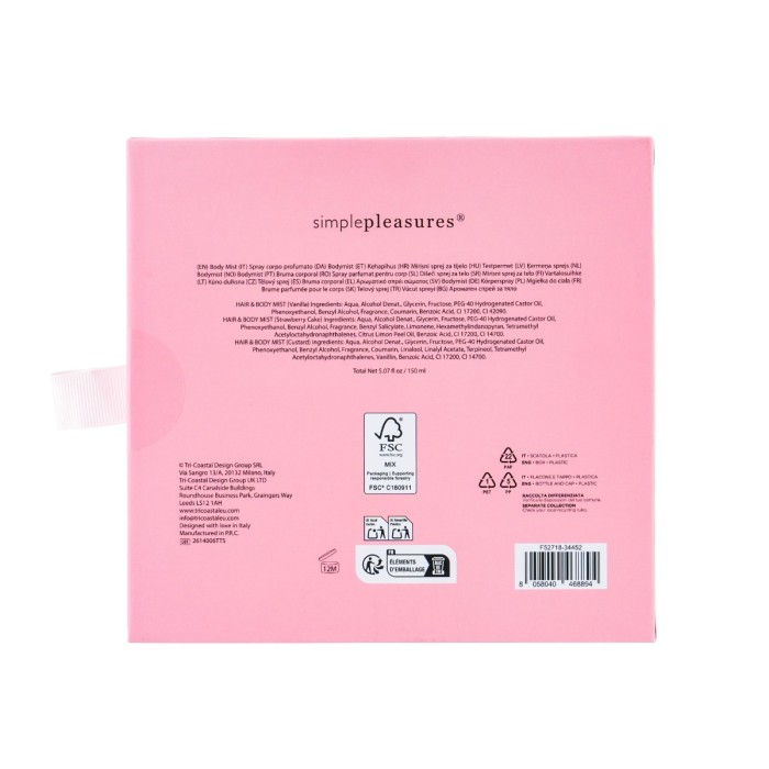 Tricoastal Hair & Body Lotion Trio – Σετ 3 Λοσιόν Σώματος & Μαλλιών Σώμα