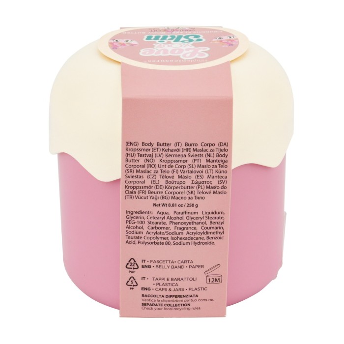 Tricoastal Vanilla Body Butter – Βούτυρο Σώματος Βανίλια με Χρωματιστό Καπάκι