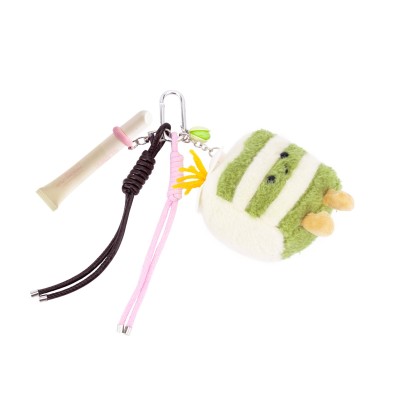 Tricoastal Pistachio Lip Gloss Keychain – Keychain with Lip Gloss Peanut
