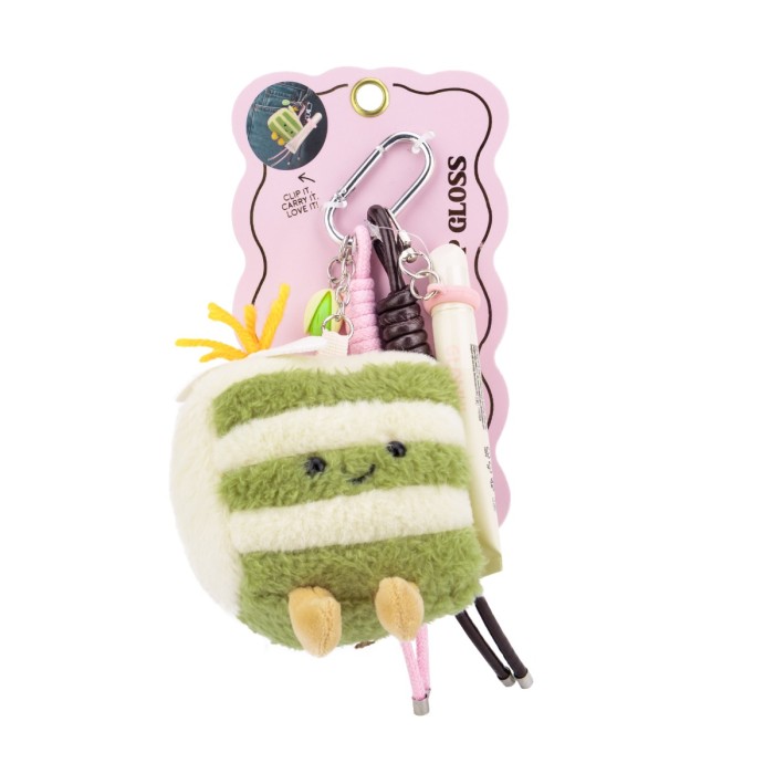 Tricoastal Pistachio Lip Gloss Keychain – Μπρελόκ με Λιπ Γκλος Φυστίκι
