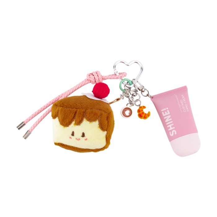 Tricoastal Custard Cream Hand Cream Keychain – Μπρελόκ με Κρέμα Χεριών Κρέμα Κούσταρντ
