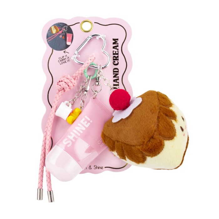 Tricoastal Custard Cream Hand Cream Keychain – Μπρελόκ με Κρέμα Χεριών Κρέμα Κούσταρντ