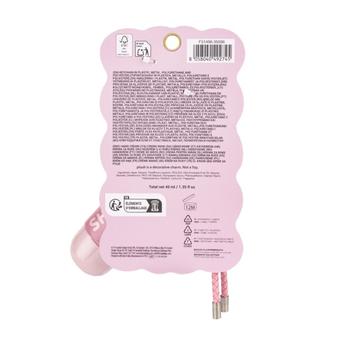 Tricoastal Custard Cream Hand Cream Keychain – Μπρελόκ με Κρέμα Χεριών Κρέμα Κούσταρντ