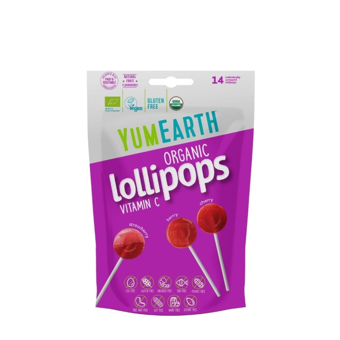 Vitamin C Lollipops 14pcs Bio 85g