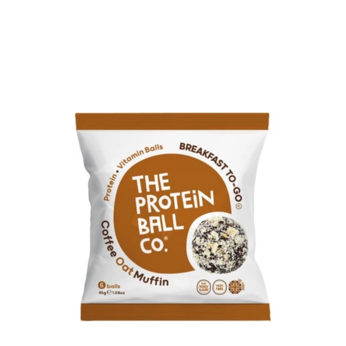 The Protein Ball Co Μπαλίτσες Πρωτεΐνης με Γεύση Καφέ 45gr