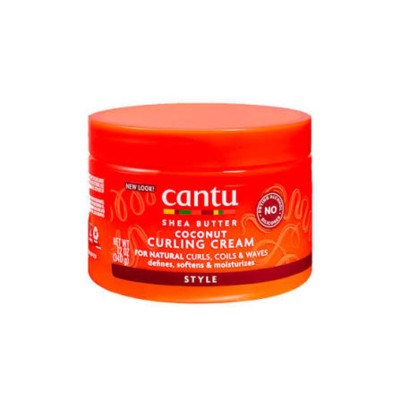 Cantu Shea Butter Κρέμα για σγουρά μαλλιά με καρύδα 340ml