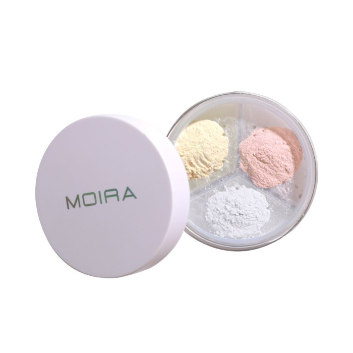 Moira Set & Correct Loose 002 Translucent Πούδρα Σταθεροποίησης