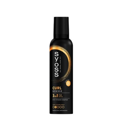 Syoss Curl Mousse Αφρός Μαλλιών για Σγουρά Μαλλιά 250ml