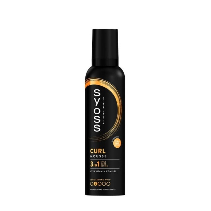 Syoss Curl Mousse Αφρός Μαλλιών για Σγουρά Μαλλιά 250ml