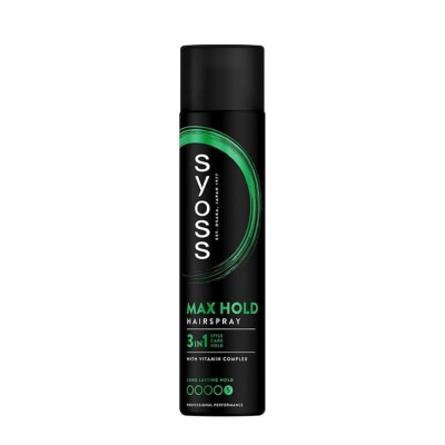 Syoss Hairspray Max Hold Λακ για Πολύ Δυνατό Κράτημα 400ml