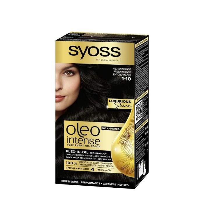 Syoss Oleo 1-10 Έντονο Μαύρο