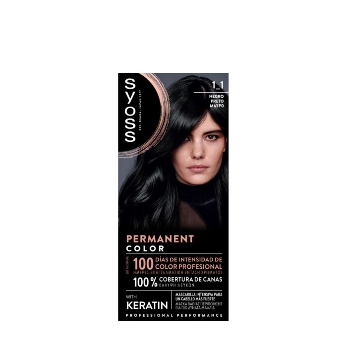 Syoss Color 1.0 Μαύρο