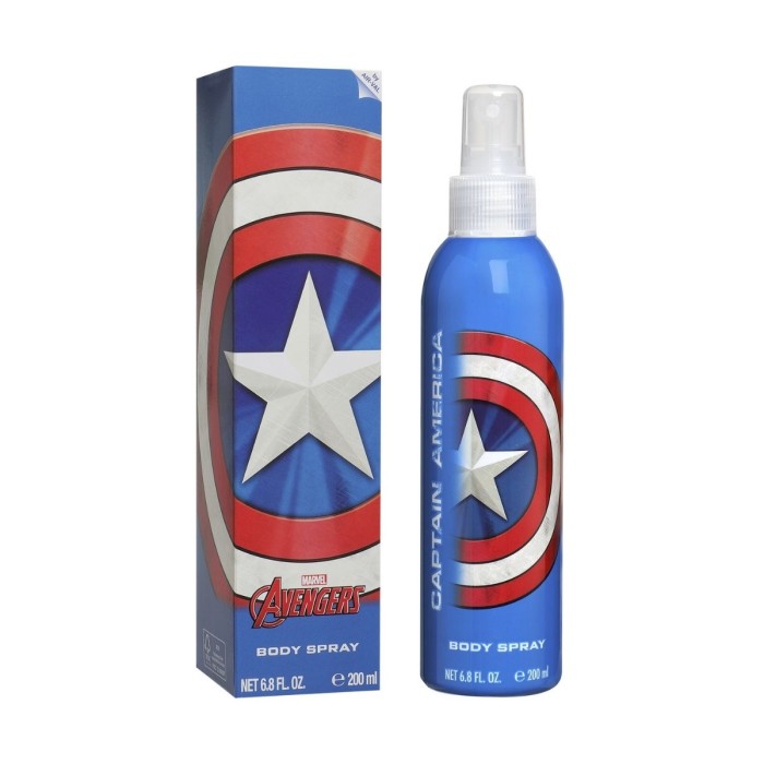 Air Val Captain America Body Spray Αρωματικό Σπρει Σώματος 200ml