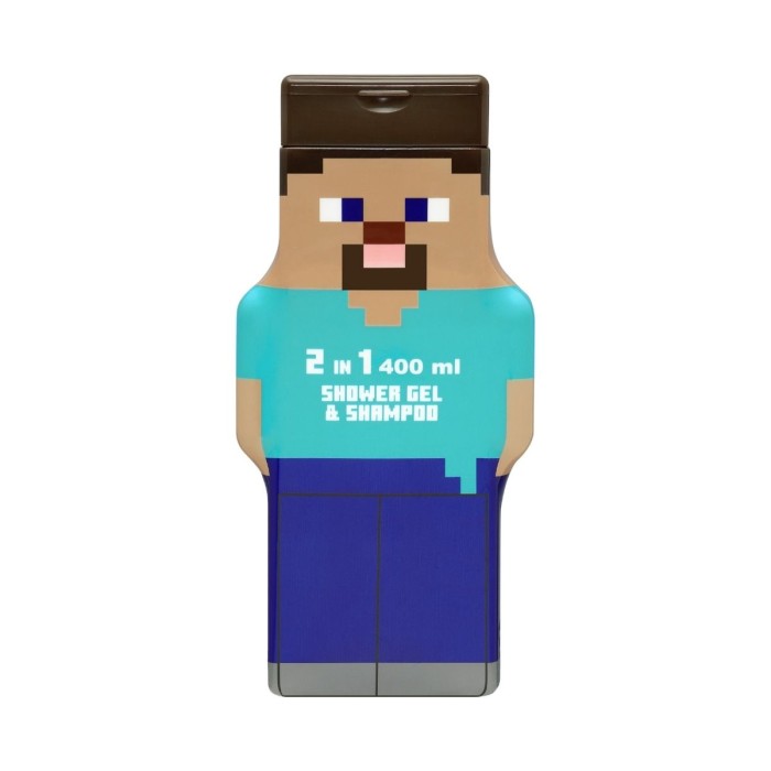 Air Val Minecraft Αφρόλουτρο & Σαμπουάν 400ml