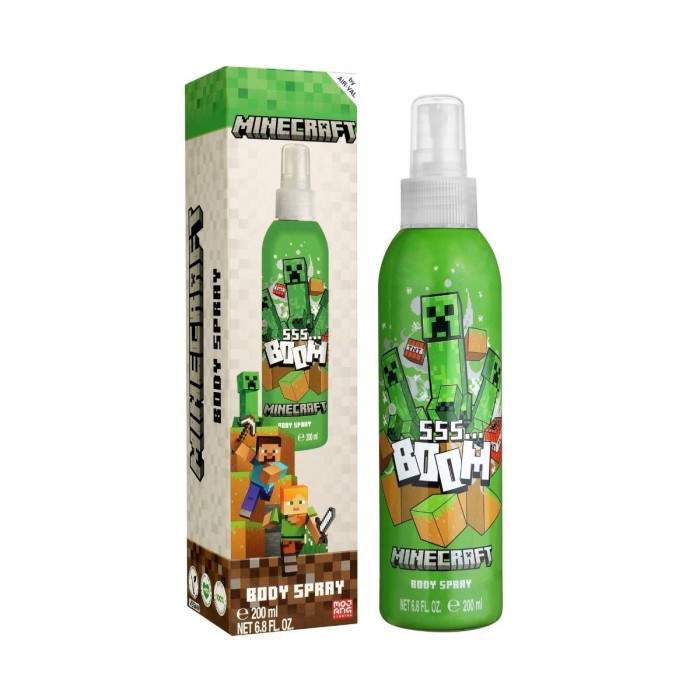 Air Val Minecraft Body Spray Αρωματικό Σπρει Σώματος 200ml