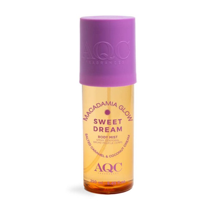 AQC Sweet Dream Macadamia Glow Αρωματικό Σπρέι Σώματος 250ml