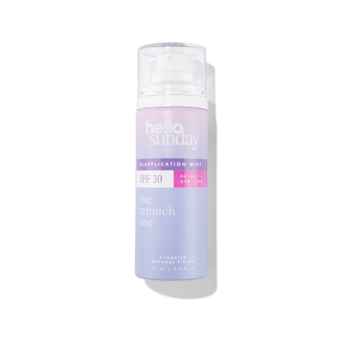 HELLO SUNDAY The Retouch One Reapplication Mist Αντηλιακό Mist SPF30 PA++++ 75ml