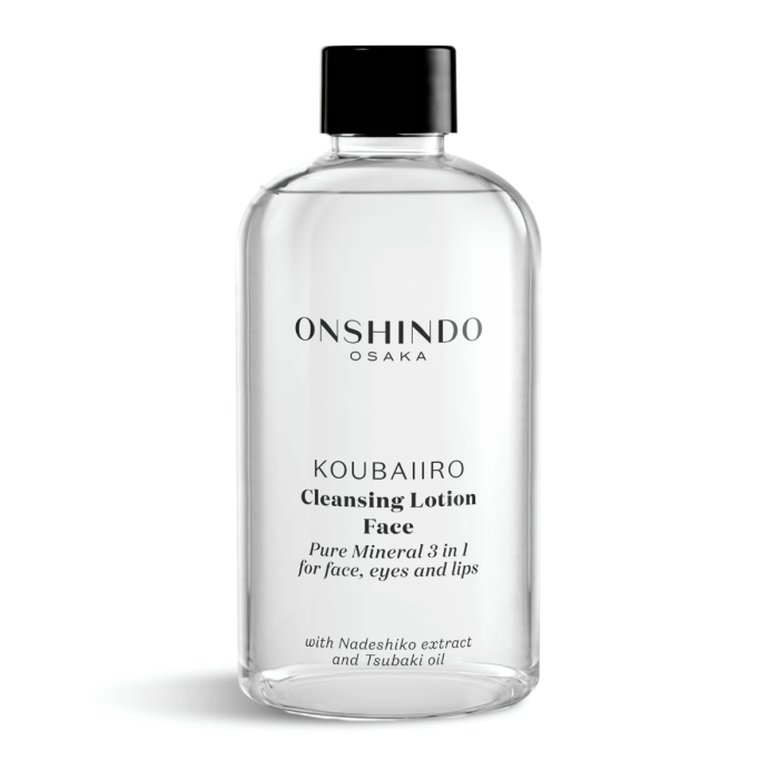 Onshindo Koubaiiro Pure Mineral Καθαριστική Λοσιόν Προσώπου 3 σε 1 250ml