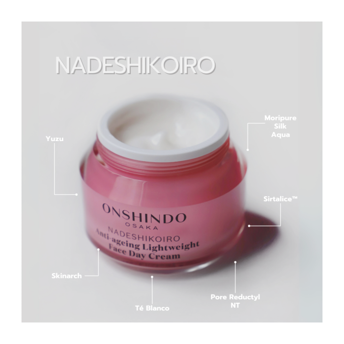 Onshindo Nadeshikoiro Anti-ageing Lightweight Αντιγηραντική Κρέμα Ημέρας Προσώπου 50ml