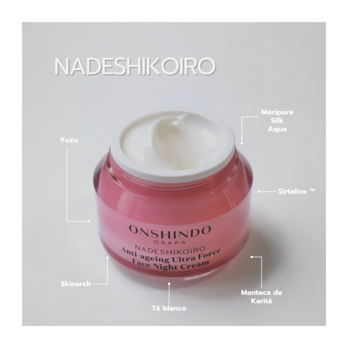 Onshindo Nadeshikoiro Anti-ageing Ultra Force Αντιγηραντική Κρέμα Νύχτας Προσώπου 50ml