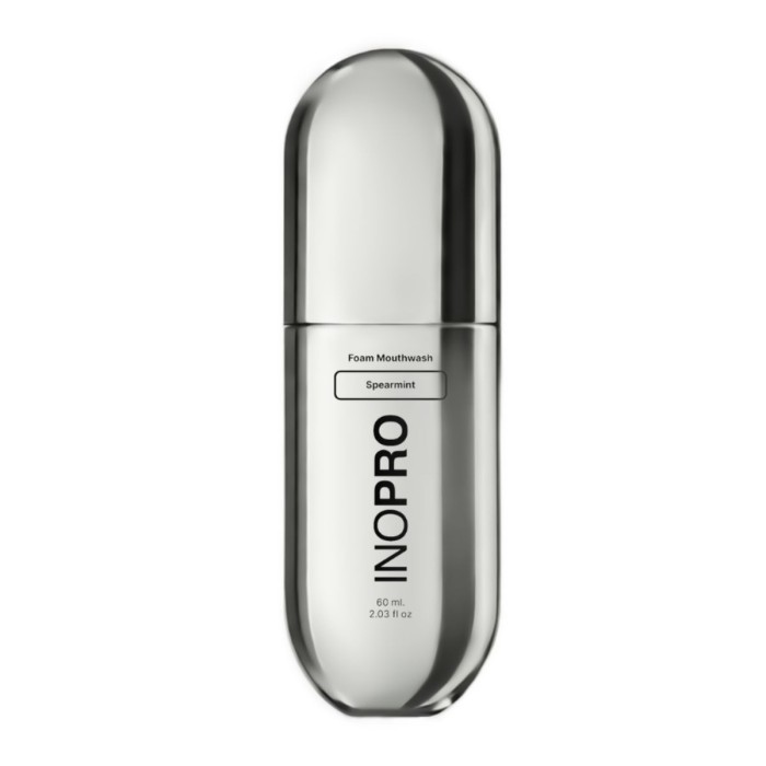 Inopro Στοματικό Διάλυμα Σε Αφρό Spearmint Με Υαλουρονικό Οξύ & Βιταμίνη C 60ml Σώμα