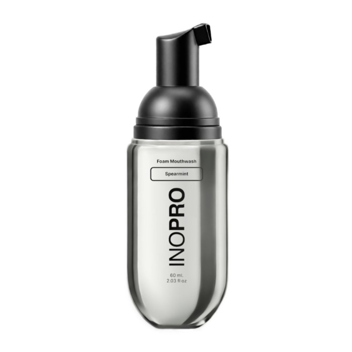 Inopro Στοματικό Διάλυμα Σε Αφρό Spearmint Με Υαλουρονικό Οξύ & Βιταμίνη C 60ml Σώμα