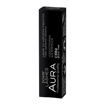 Aura False Eyelashes Glue Black 7g