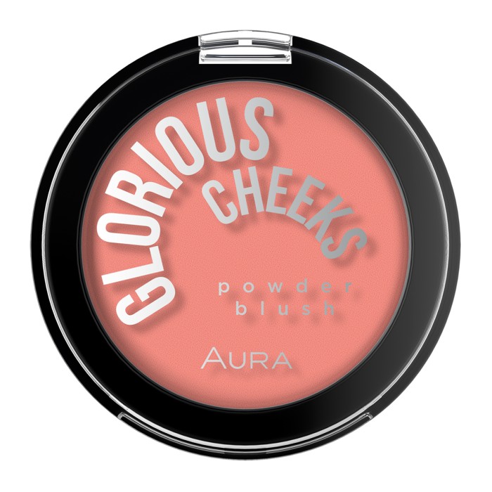 Aura Glorious Cheeks Powder Blush 211 Vintage Peach 5g