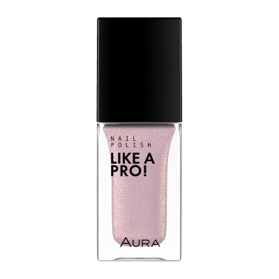 Aura Like A Pro! Nail Polish 104 Baby Pink Shimmer 9.5ml