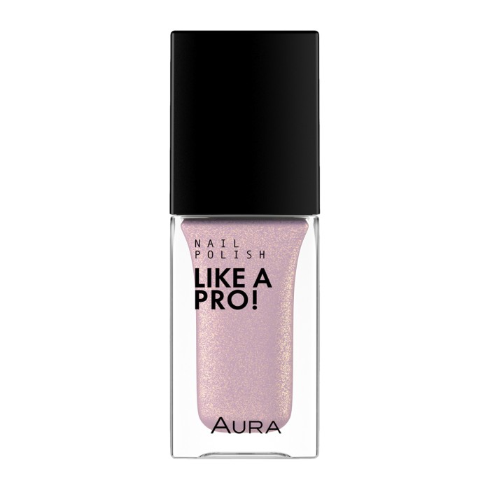 Aura Like A Pro! Nail Polish 104 Baby Pink Shimmer 9.5ml
