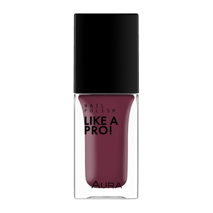 Aura Like A Pro! Nail Polish 122 Dark Red 9.5ml