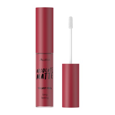Aura Absolute Matte Lipstick 605 Checkmatte 7ml