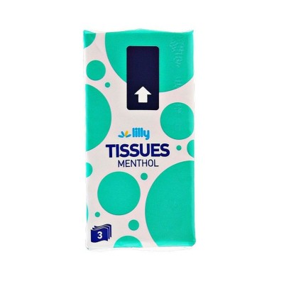 Lilly Χαρτομαντηλα Menthol 10 Τεμ.