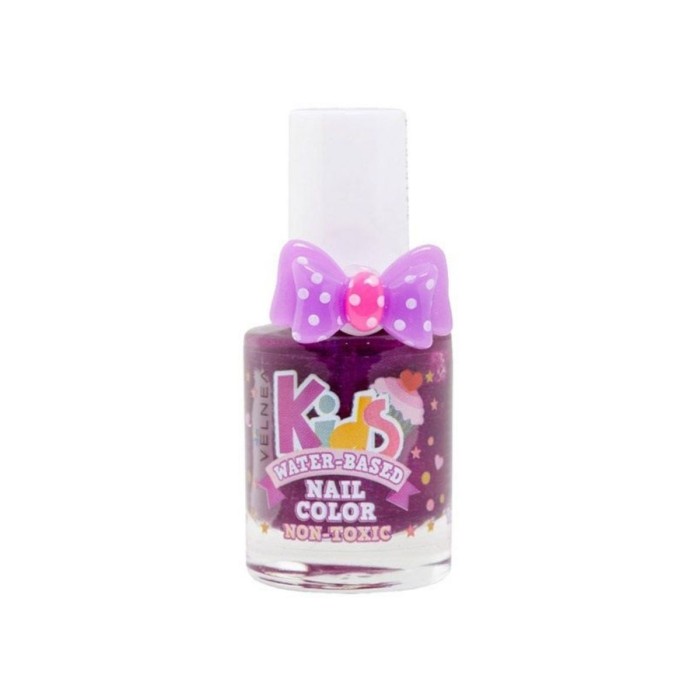 Velnea Nail Color Παιδικό Βερνίκι Νυχιών Pink Glitter 9ml