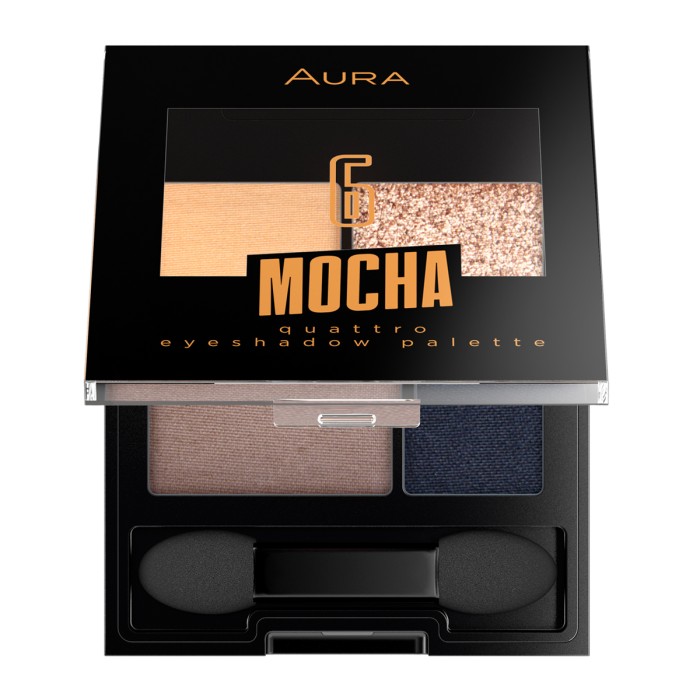 Aura Eyeshadow Palette 4/1 Mocha 3.5g