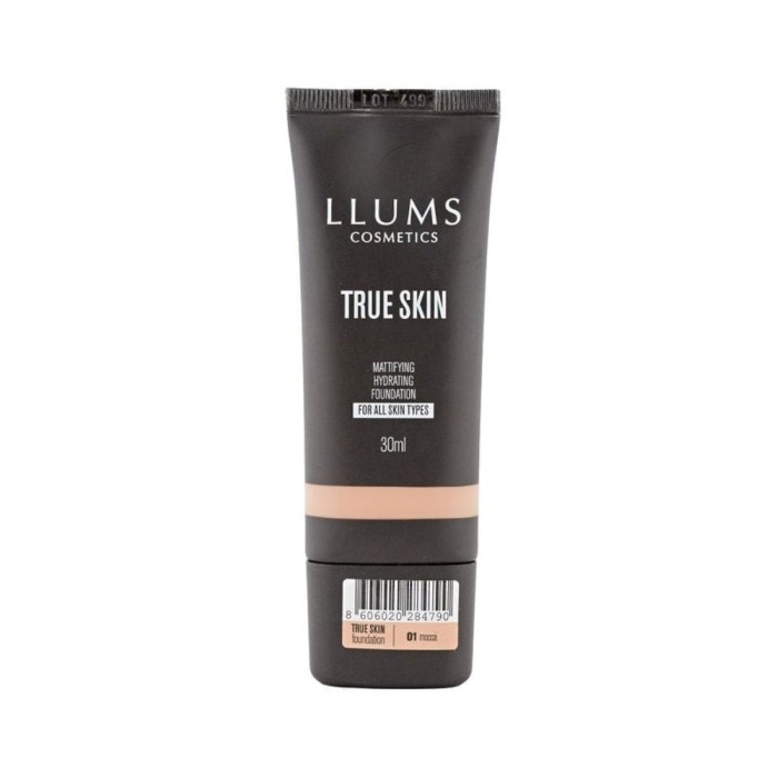 Llums True Skin Υγρό Foundation Mocca 30ml
