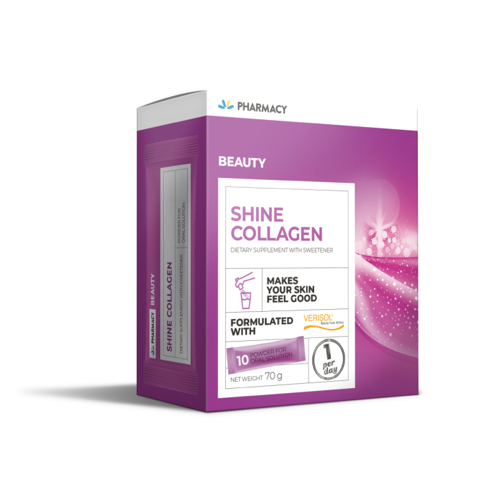 Pharmacy Shine Collagen Συμπλήρωμα Διατροφής 10τμχ