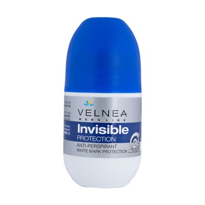 Velnea Men Invisible - Deodorant Roll-On, 50 ml