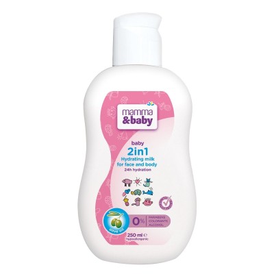 Mamma&Baby Moisturizing Face & Body Cream 250ml