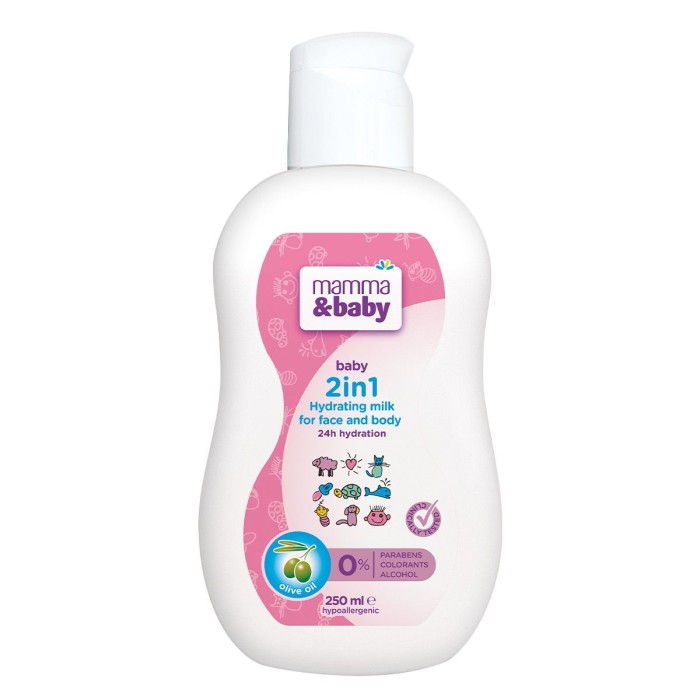 Mamma&Baby Ενυδατική Κρέμα Προσώπου & Σώματος 250ml