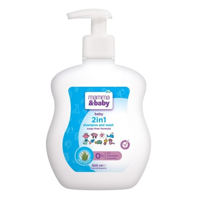 Mamma&Baby Baby Shower Gel & Shampoo 500ml