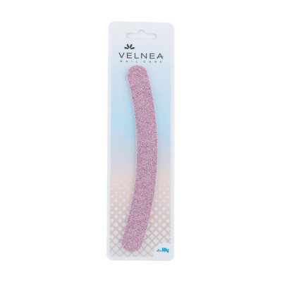 Velnea Nail File Pink Sparkle 1pcs