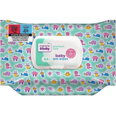 Mamma&Baby Wet Wipes 84pcs
