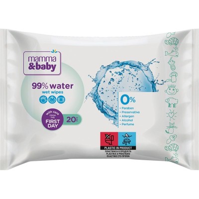 Mamma&Baby Wet Wipes 20pcs