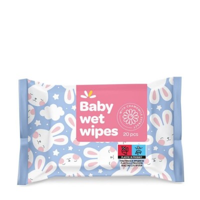 Mamma & Baby WET WIPES 20pcs