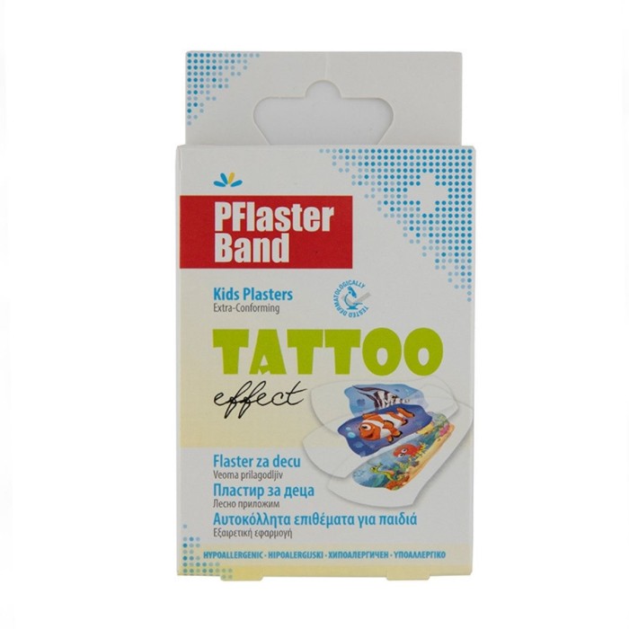 Pflaster Band Kids Tattoo, 16pcs