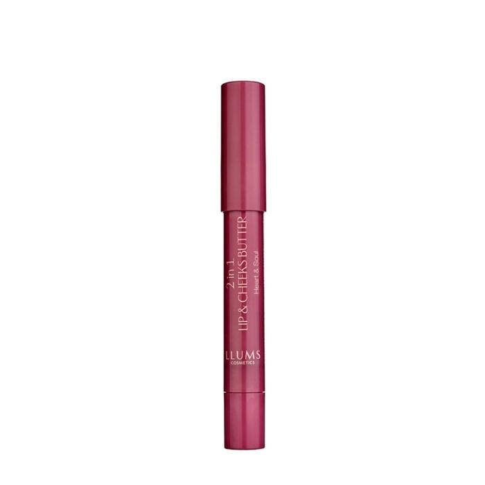 Llums 2 In 1 Butter Lip And Cheeks Βούτυρο για Μάγουλα και Χείλη Heart & Soul
