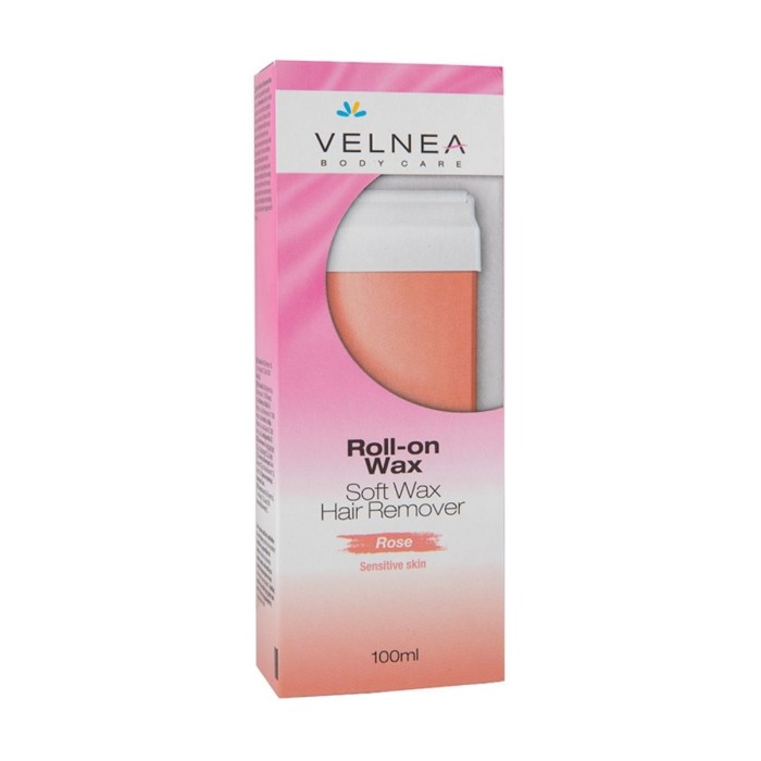 Velnea Κερί Αποτρίχωσης Σε Μορφή Ρολέτας - Rose, 100ml