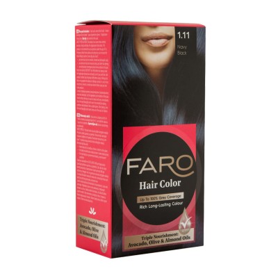 Faro Hair Dye 1.11 Blue Black
