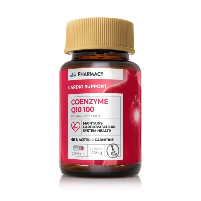 Pharmacy Coenzyme Q10, 30 Caps